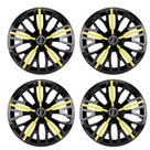 Jogo Calota Esportiva Universal Triton Sport Yellow Aro 13