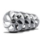 Jogo Calota Evolution Silver Aro 14 Elitte c/Emblema Hyundai