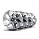 Jogo Calota Evolution Silver Aro 14 Elitte c/Emblema Peugeot