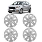 Jogo Calota Ford Ka Aro 14 2015 até 2018 Cubo Baixo