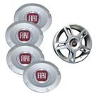 Jogo Calota Miolo Tampa Roda Fiat Stilo Abarth Aro 14 15 17