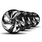Jogo Calota Nitro X Aro 14 Black Chrome