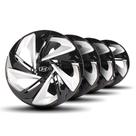 Jogo Calota Nitro X Aro14 Black Silver Elitte c/Emb Hyundai