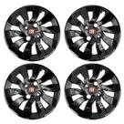 Jogo Calota Sport Street 14 Preto Fiat Argo Cronos Mobi