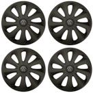 Jogo Calota Velox 15 Preto Fosco Gol Voyage G5 G6 G7 Fox