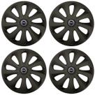 Jogo Calota Velox 15 Preto Fosco Punto Stilo Doblo P