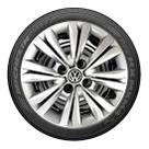 Jogo Calota Vw Gol G3 G4 G5 G6 G7 Aro 15 + Emblema Resinado