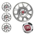 Jogo Calotas Aro 13 Fiat Novo Uno / 2013 a 2016
