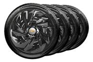 Jogo Calotas Esportiva Aro 14 Gm Corsa Agile Kit 4 Carlota Chevrolet Celta Prisma