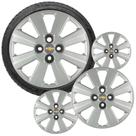 Jogo Calotas Grid Agile 2010 a 2013 Aro 14" e 04 Emblemas