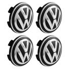 Jogo Calotinha 56mm Centro de Roda KRMAI Volkswagen Gol G6