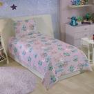 Jogo Cama 100% Microfibra Angel Stitch 2 Peças Menina Disney