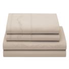 Jogo Cama 4 Peças King Liso Bordado Bella Notte - Off White Jogo Cama 4 Peças King Liso Bordado Bella Notte - Off White
