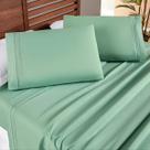 Jogo Cama Box King Size Cherry Bordado 200 Fios Extra Macio ALLEGRA