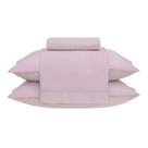 Jogo Cama Casal 180 Fios Buddemeyer Percalle Rosa