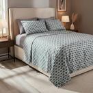 Jogo Cama Duplo Queen C/4 Pças Cael Realce Premium 240x250cm Sultan