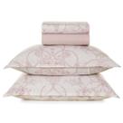 Jogo Cama King 160 Fios Karsten Prisma Rosa