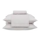 Jogo Cama King 4pcs 180 fios Basic Percalle Bege Buddemeyer