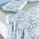 Jogo Cama Lençol Maris Queen Percalle 200 Fios Estampado 4 Peças Forest Verde
