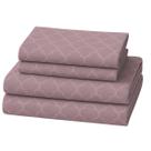 Jogo Cama Queen Acetinado 4 peças Super Macio Embossed Admirare