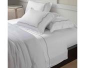 Jogo Cama Queen Bordado Windsor Branco/Cinza Kacyumara