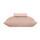 Jogo cama simples 2pçs toque acetinado - solteiro - slim lotus