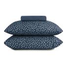 Jogo cama simples 3pçs - casal- bits marinho - altenburg