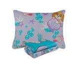 Jogo Cama Solt. 3Pcs Poliéster Patrulha Canina Menina Lepper Jogo Cama Solt. 3Pcs Poliéster Patrulha Canina Menina Lepper