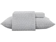 Jogo Cama Solteiro 3 Pc Toque de Seda Triangulos Jolitex Jogo Cama Solteiro 3 Pc Toque de Seda Triangulos Jolitex