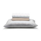 Jogo Cama Solteiro 3Pc Alg.150F Bege 7972 Estamparia Jogo Cama Solteiro 3Pc Alg.150F Bege 7972 Estamparia