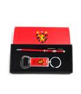 Jogo Caneta Roller Ball Touchscreen Com Chaveiro Abridor De Garrafa Sport Club