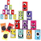 Jogo Carnival Bean Bag Toss JOYIN Monster Style para crianças