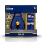 JOGO CARRETEL DE LINHA GIZ AZUL STRAITLINE 30m IRWIN