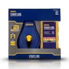 JOGO CARRETEL DE LINHA GIZ VERMELHO STRAITLINE 30m IRWIN