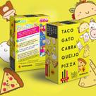 Jogo Cartas Taco Gato Cabra Queijo Pizza Português Pocket Jogos Rapidos Tabuleiro Festa Família Amigos Férias