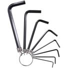 Jogo chave allen hexagonal 1,5 a 8mm 8 pecas 140902