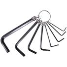 Jogo chave allen hexagonal 2,0 a 10,0mm 8 pecas 140910 Jogo chave allen hexagonal 2,0 a 10,0mm 8 pecas 140910