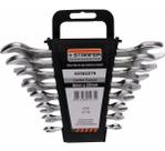 Jogo Chave Boca Fixa Aço 8 Peças 6 A 22mm Starfer Jogo Chave Boca Fixa Aço 8 Peças 6 A 22mm Starfer