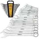 Jogo Chave Combinada 1/4 a 1.1/4 Pol Cr.Vanadio Beltools 16pcs Jogo Chave Combinada 1/4 a 1.1/4 Pol Cr.Vanadio Beltools 16pcs