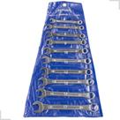Jogo Chave Combinada 10 Peças 6 A 17mm De Aço Fixa Estrela Peças Kit Ferramentas Profissional Boca Catraca Completo