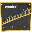 Jogo Chave Combinada 6 A 22 Mm 10 Pcs Aço Cromo-v Vonder