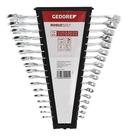 Jogo Chave Combinada 6 A 22 Mm Completo 17 Peças Gedore Red