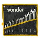 Jogo Chave Combinada 6 a 22mm Cromada - Vonder Jogo Chave Combinada 6 a 22mm Cromada - Vonder