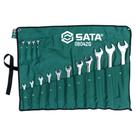 Jogo Chave Combinada 6 A 32mm 15 Pc Angulada ST08042G - SATA