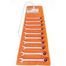 Jogo chave combinada c/catraca 8,0 a 19mm 10 peças - 44652/210 Tramontina Pro