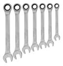 Jogo Chave Combinada Catraca 8 À 19 Mm Kit 7 Peças Corneta Jogo Chave Combinada Catraca 8 À 19 Mm Kit 7 Peças Corneta