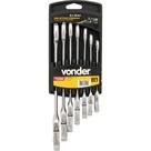 Jogo Chave Combinada Catraca Articulada 8-19mm Vonder Jogo Chave Combinada Catraca Articulada 8-19mm Vonder