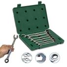 Jogo Chave Combinada Speedy Catraca 8 a 18mm St09024sj Sata Jogo Chave Combinada Speedy Catraca 8 a 18mm St09024sj Sata