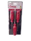 Jogo chave fenda/Philips 3pcs cortag 61100