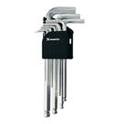 Jogo Chave Hexagonal Longa Abaulada 1.5 a 10mm 09 Peças Mtx